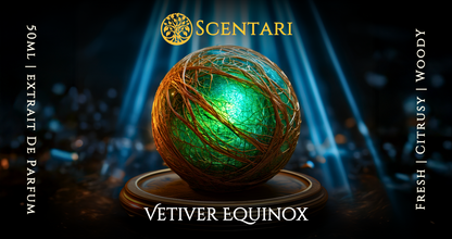 Vetiver Equinox | Extrait de Parfum
