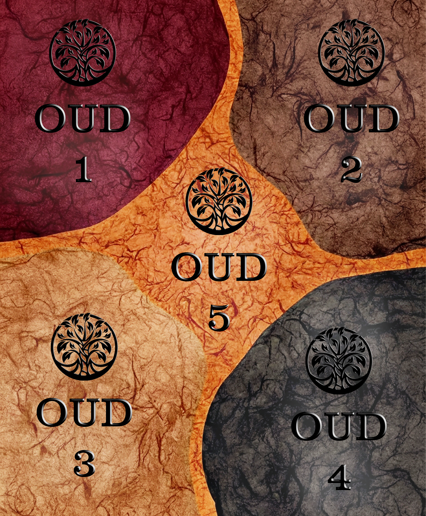 The Oud Collection (Set of 5 - 8mls each)