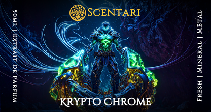 Krypto Chrome | Extrait de Parfum