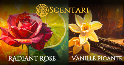 Vanille Picante & Radiant Rose (15ml Each)