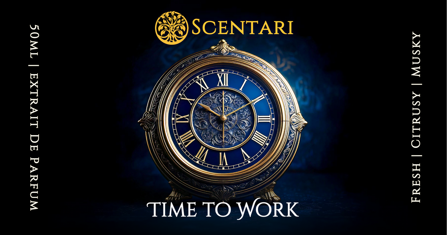 Time to Work | Ambroxan Boosted | Extrait de Parfum